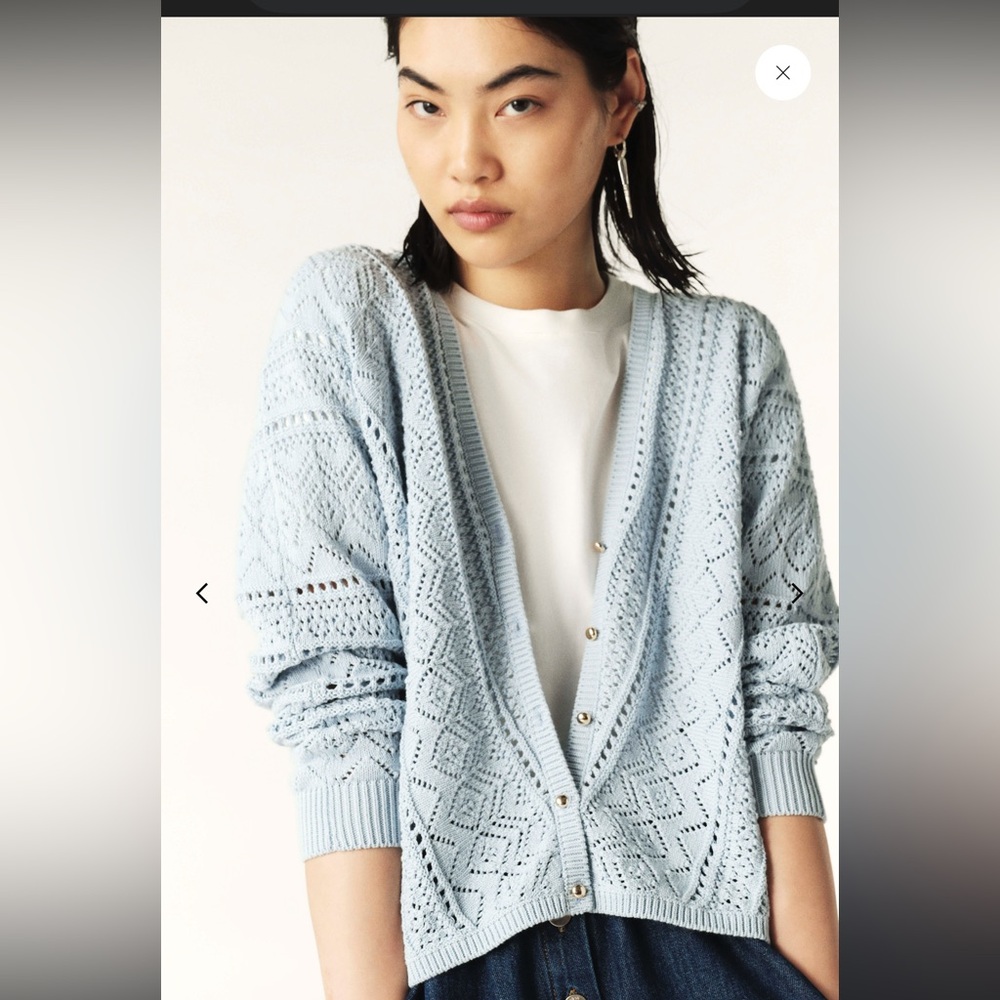 Bash Ba&sh NWOT CYRON Cardigan - Picture 6 of 9